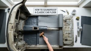 how to soundproof a classic car floor