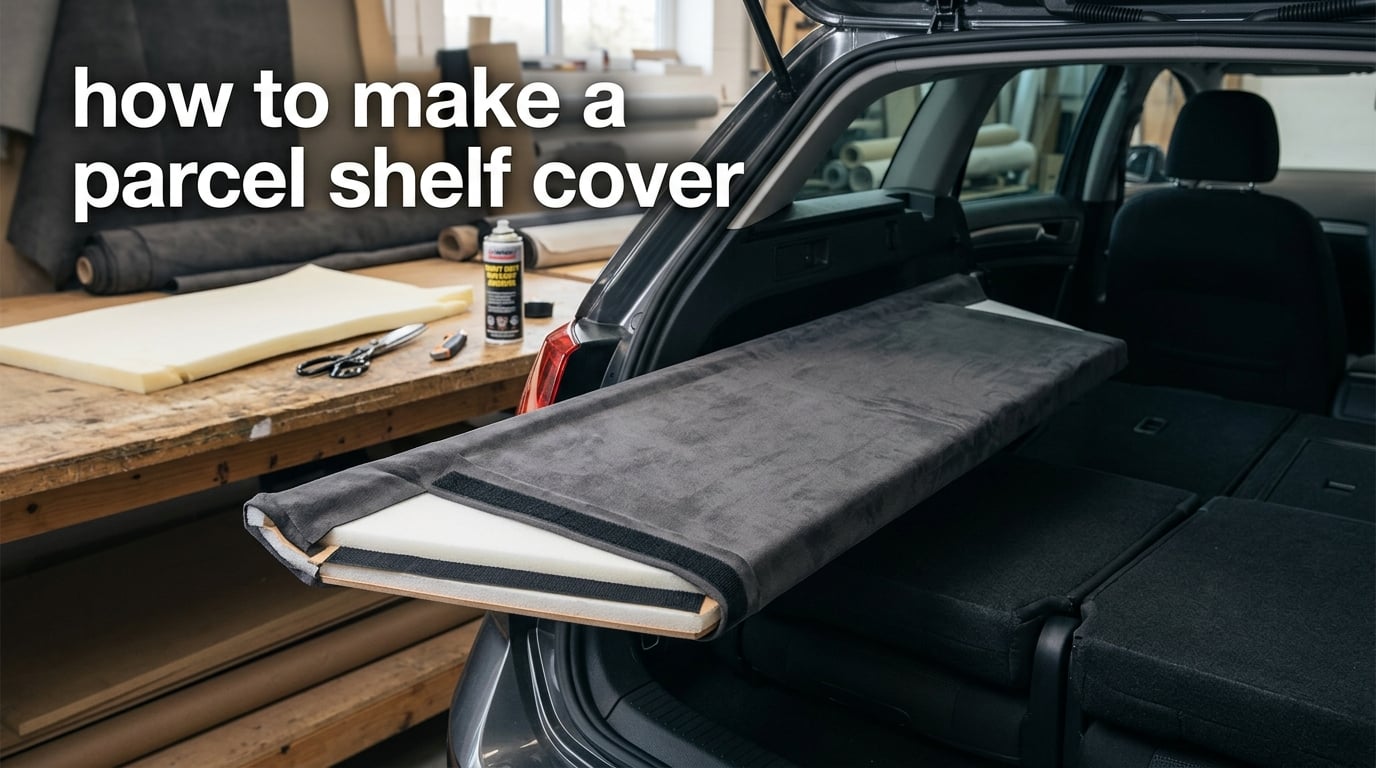 how to make a parcel shelf cover