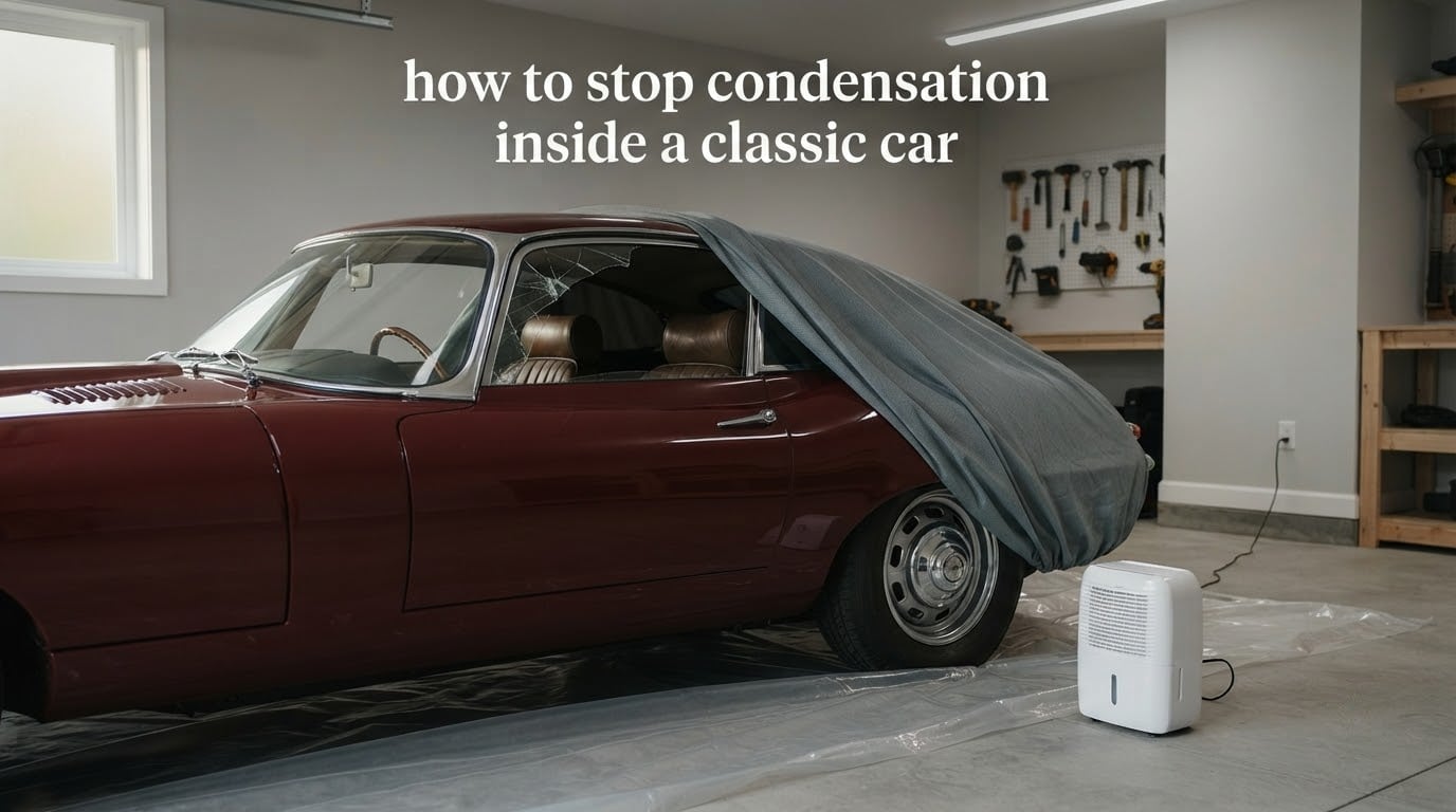 how to stop condensation inside a classic car
