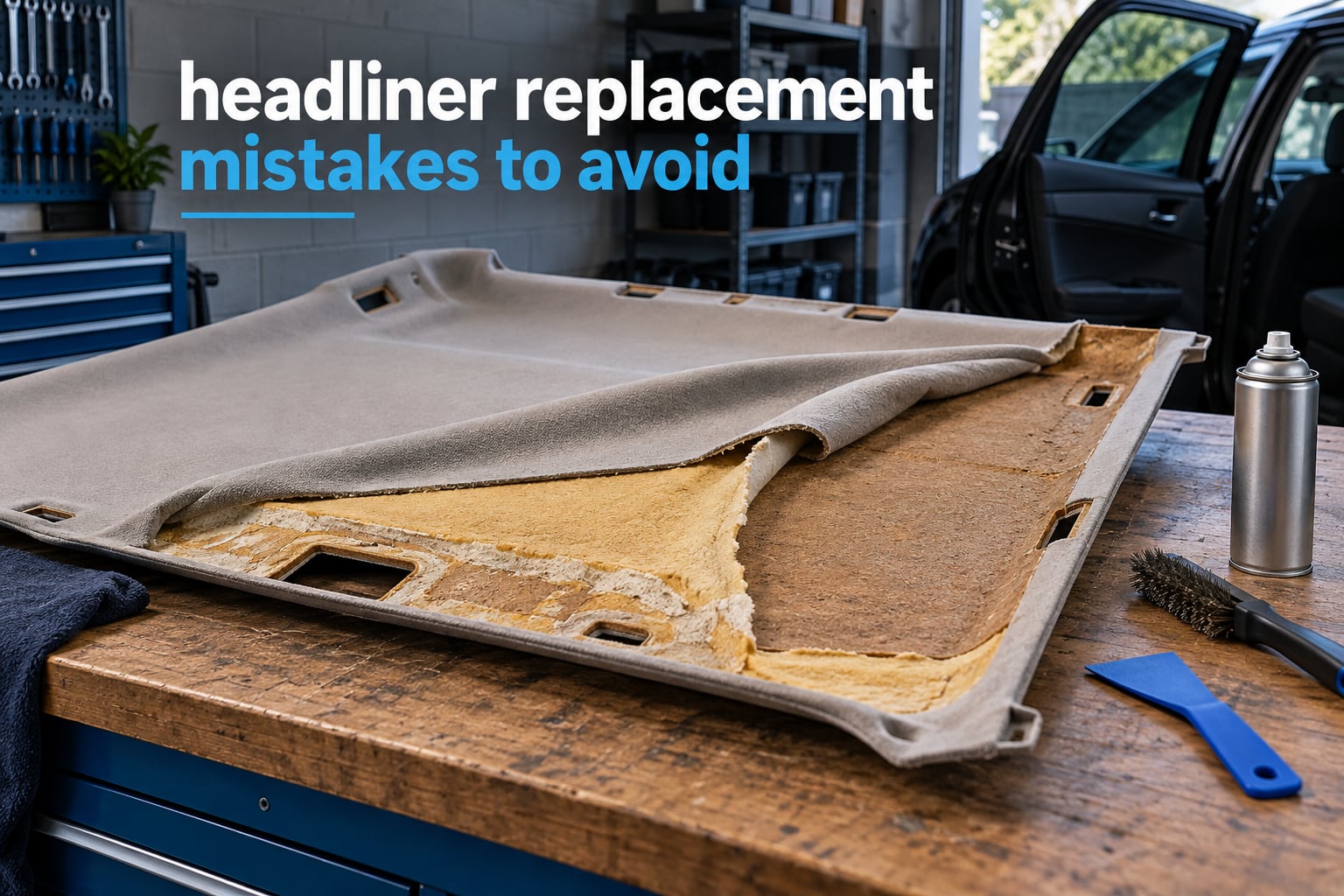 headliner replacement mistakes to avoid