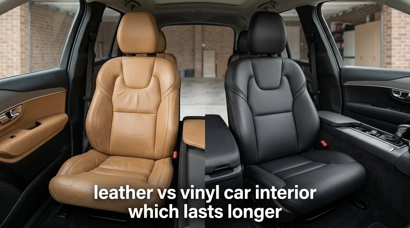 leather vs vinyl car interior which lasts longer