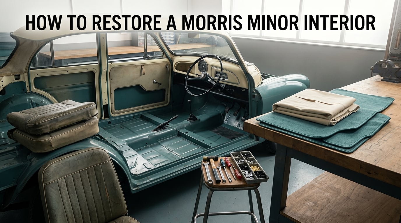 how to restore a morris minor interior