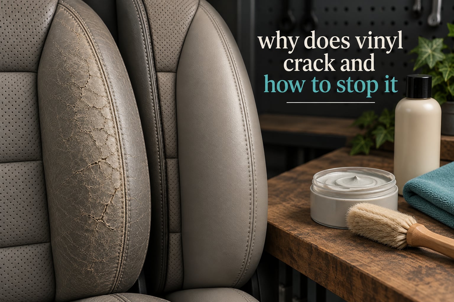 why does vinyl crack and how to stop it