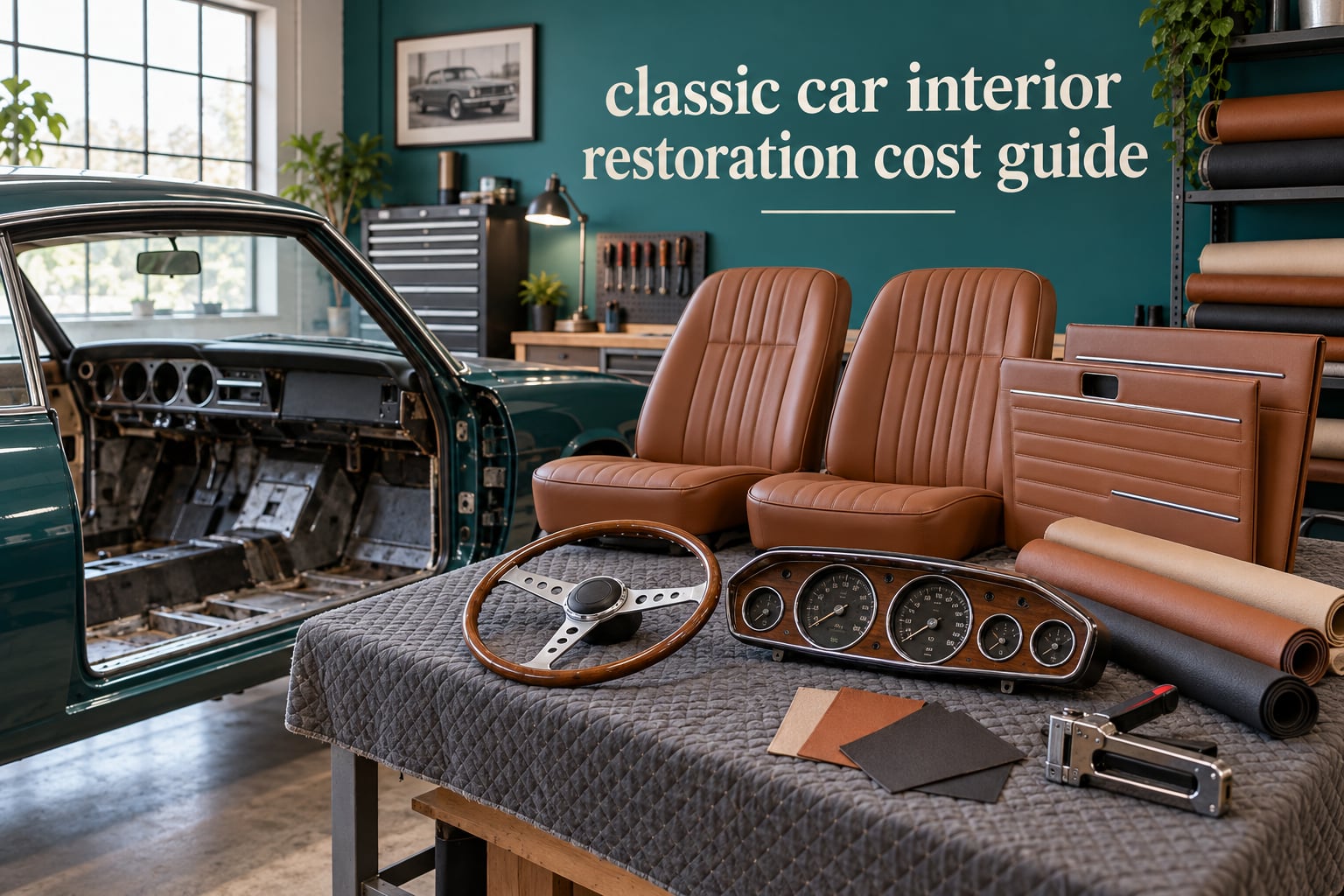classic car interior restoration cost guide