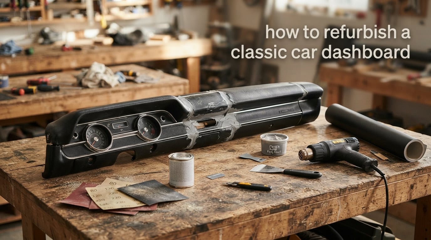 how to refurbish a classic car dashboard