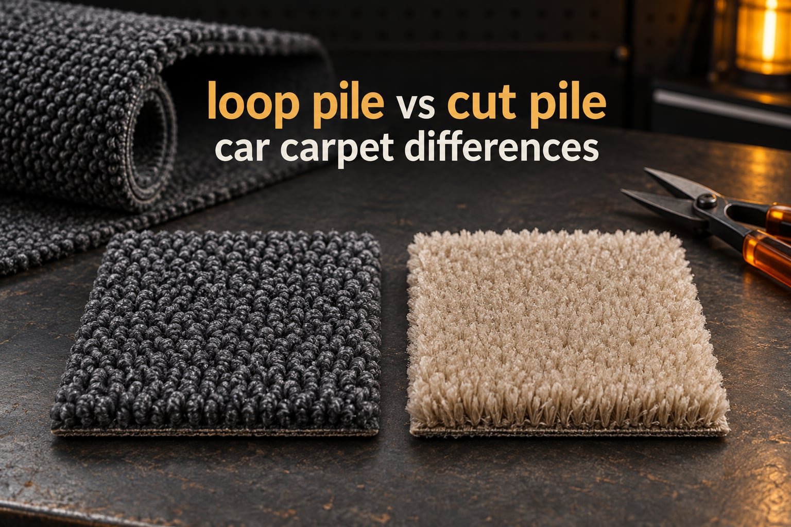 loop pile vs cut pile car carpet differences