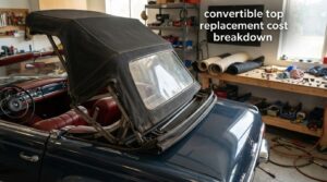 convertible top replacement cost breakdown