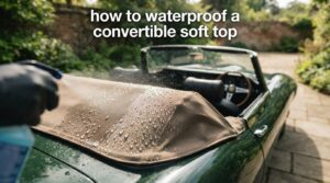 how to waterproof a convertible soft top
